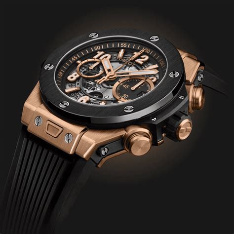 hublot unico king gold ceramic|HUBLOT .